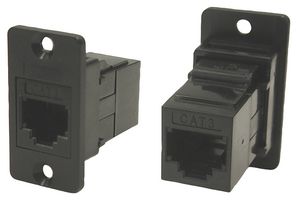 CLIFF ELECTRONIC COMPONENTS CP30623 MODULAR ADAPTER, 6P RJ11 JACK-RJ11 JACK