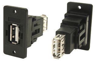 CLIFF ELECTRONIC COMPONENTS CP30608NX USB ADAPTER, 2.0 TYPE A RCPT-A RCPT