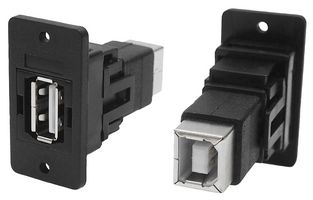 CLIFF ELECTRONIC COMPONENTS CP30609NX USB ADAPTER, 2.0 TYPE A RCPT-B RCPT