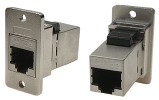 CLIFF ELECTRONIC COMPONENTS CP30620SMX1 MOD ADAPTER, RJ45 JACK-JACK, CAT5E