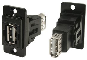CLIFF ELECTRONIC COMPONENTS CP30708NMB USB ADAPTER, 2.0 TYPE A RCPT-A RCPT