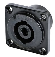 NEUTRIK NLT4MPXX-BAG CHASSIS CONN, PLUG, 4POS, METAL