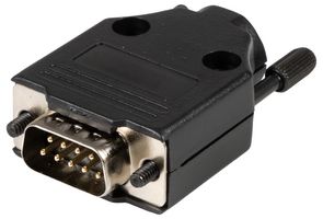 MULTICOMP PRO MP010155 D SUB CONN, PLUG, 9POS, DE, SOLDER CUP