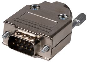 MULTICOMP PRO MP010161 D SUB CONN, PLUG, 9POS, DE, SOLDER CUP