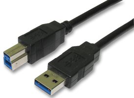 PRO SIGNAL USB3-802 USB CBL, TYPE A PLUG TO TYPE B PLUG, 2M