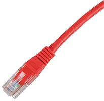 CONNECTIX CABLING SYSTEMS 003-3NB4-010-05B LEAD, CAT5E UTP, RED 1M ROHS COMPLIANT: YES