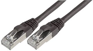 CONNECTIX CABLING SYSTEMS 003-010-010-09C PATCH LEAD, CAT 6A, SFTP, BLACK 1M ROHS COMPLIANT: YES