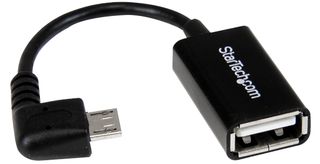 STARTECH UUSBOTGRA LEAD, USB ON THE GO, RIGHT ANGLE ROHS COMPLIANT: YES