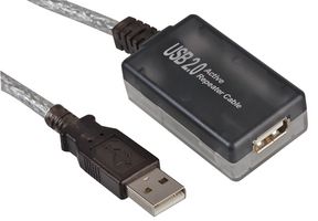 PRO SIGNAL PSG91469 USB CABLE, 2.0 A PLUG-RCPT, 12M, BEIGE