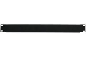 PULSE RPP1 BLANK PANEL, 19" RACK, STEEL, BLACK