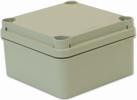 HELLERMANNTYTON EL111 JUNCTION BOX, SQUARE, IP67, 108X108X64MM