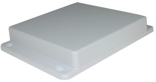 TAKACHI TWF13-3-13W MULTIPURPOSE FLANGED ENCLOSURE, ABS, WHT