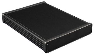 HAMMOND 1455R2201BK CASE, ALUMINIUM, 31X160X220MM
