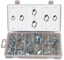 DURATOOL D01895 HOSE CLAMP ASSORTMENT, 26PCS