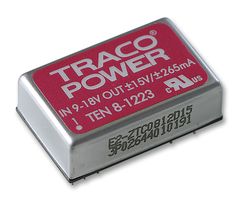 TRACO POWER TEN 8-1223 Isolated Board Mount DC/DC Converter, DI