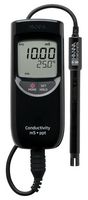 HANNA INSTRUMENTS HI-99301 EC/TDS/TEMP METER, PORTABLE, 0.02S/CM