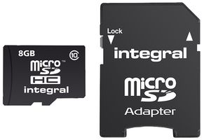 INTEGRAL INMSDH8G10-90U1 8GB ULTIMAPRO MICROSD C10 90 MB/S