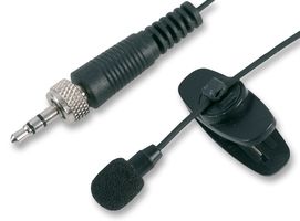 PULSE MIC-500LJ BLACK MICROPHONE, LAVALIER, LOCK JACK