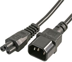 PRO ELEC PE01108 LEAD C5 SOCKET TO C14 INLET 5M