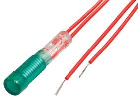 CAMDENBOSS IND515205-240-T/GRN NEON INDICATOR, GREEN
