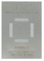 PROTO ADVANTAGE PA0096-S STENCIL, SS, LQFP TO SMT DIP ADAPTER