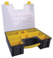 DURATOOL D00418 STORAGE BOX, 8-COMPARTMENT, 4.53" HEIGHT
