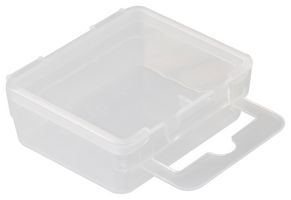MULTICOMP PRO A1 STORAGE BOX, 1 COMPARTMENT, TRANSPARENT
