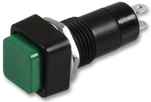 MULTICOMP PRO MCPS23A-6 PB SW, ON-OFF, 12 MM, SPST