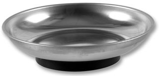 DURATOOL D00216 DISH, MAGNETIC, 6", STAINLESS STEEL