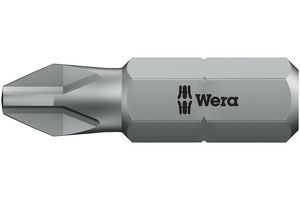 WERA 05072070001 PHILLIPS BIT, SIZE PH1, 25MM