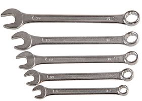 DURATOOL D02320 SPANNER SET, COMBINATION, 5PCS