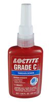 LOCTITE 08431 Sealant, Threadlocker, Grade C, Acrylic, Mechanical/Plumbing, Bottle, Blue, 50ml