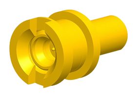 AMPHENOL RF 925-135J-51S RF / Coaxial Connector, SMPM Coaxial, Straight Bulkhead Jack, Solder, 50 ohm, 0.086" Semi Rigid