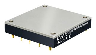 RECOM POWER RP180H-4824SRW/P Isolated Through Hole DC/DC Converter, Half Brick, 156 W, 1 Output, 24 V