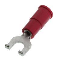 MOLEX 19119-0004 Fork / Spade Tongue Terminal, InsulKrimp 19119 Series, M3.5, #6