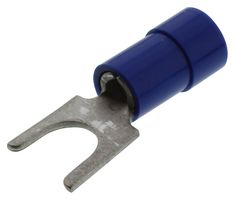 MOLEX 19131-0014 Fork / Spade Tongue Terminal, InsulKrimp 19131 Series, 2 mm², M5, #10