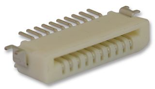 MOLEX 52793-1070 FFC / FPC Board Connector, 1 mm, 10 Contacts, Easy-On 52793 Series, Solder, Top, 1 Row