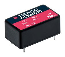 TRACO POWER TEL 12-2423 Isolated Through Hole DC/DC Converter, ITE, DIP, 2:1, 12 W, 2 Output, 15 V