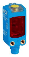 SICK WLD4FP-21312130ZZZ Photoelectric Sensor, 4.5m, NPN/PNP/Push Pull, Retroreflective, 30VDC, 3 Pin M8 Connector, W4 Series