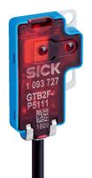 SICK GTB2F-E1111 Photo Sensor, 18 mm, NPN, Background Suppression, Proximity, 10 to 30 VDC, Cable, G2 Series