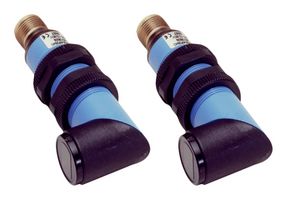 SICK VS/VE18-4P3940 Photo Sensor, 20 m, PNP, Through Beam, 10 to 30 VDC, 4 Pin M12 Connector, 75 mm, 2.8 °, V18 Series