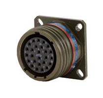AMPHENOL AEROSPACE TVPS00RF-21-11P(750) Circular Connector, Deep Space 38999 Series, MIL-DTL-38999 Series III, Wall Mount Receptacle