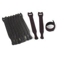 RIP-TIE Y-12-010-BK Hook & Loop Fastener, 12 ", 305 mm, 0.5 ", 12.7 mm, Black, Nylon (Polyamide)