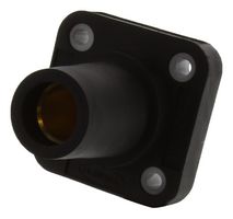 HUBBELL WIRING DEVICES HBLFRSBK High Power Connector, Plug, 600 VAC, 400 A, Panel Mount, Screw