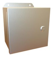 HAMMOND EJ664S16 Metal Enclosure, w/ Panel, Junction Box, 316 Stainless Steel, 152 mm, 152 mm, 102 mm, IP66