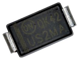 ONSEMI US2MA Fast / Ultrafast Diode, 1 kV, 1.5 A, Single, 1.7 V, 75 ns, 50 A