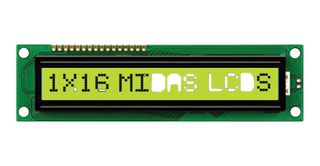 MIDAS DISPLAYS MC11609A6W-SPTLY-V2