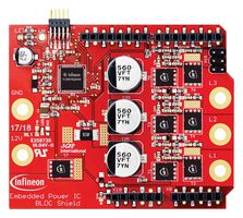 INFINEON BLDCSHIELDTLE9879TOBO1 Evaluation Board, TLE9879 BLDC Motor Driver, Arduino Shield, SPI Interface