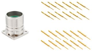 AMPHENOL SINE/TUCHEL MA2LAE1200-KIT Sensor Connector, 30A/630V Power, MotionGrade M23 Standard Series, M23, Male, 12 Positions