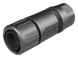 AMPHENOL SINE/TUCHEL RTS6BS14N3P03 Circular Connector, Sealed Circular Connector, ecomate Aquarius Series, Cable Mount Plug